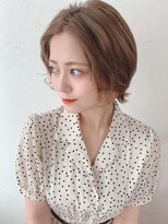 アレンヘアー 京橋店(ALLEN hair)&nbsp;センター分け×ナチュラルボブ