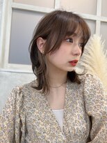 美容室 パルス 静岡鷹匠店(PALS)&nbsp;外はねボブ　くびれミディアム　髪質改善　インナーカラー