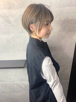 アミダ(AmiDA)&nbsp;耳かけが可愛い丸みショート☆