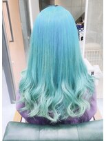 デイズ(days)&nbsp;水色カラー/ブルーカラー/ブリーチダブルカラー