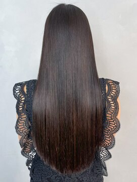 アイティー バイ アルバム 中野店(IT by ALBUM) アッシュロング_ショコラアッシュヘルシースタイル_ba410521