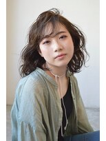 ソイクフ 四条大宮店(SOY-KUFU)&nbsp;大人可愛い◎20代30代40代前髪パーマ黒髪グレーベージュ