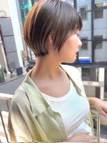 アイユー(ii+U)&nbsp;ショート　ボブ　カット　大人カジュアル　くびれショート