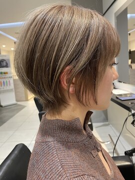 フラミューム 浜松(flammeum) 小顔丸みショート[浜松]