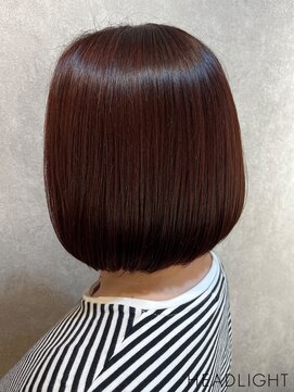 ソーエン ヘアー エイト 札幌駅前店(soen hair eight by HEADLIGHT) ピンクベージュ×ミニボブ_1459M15178