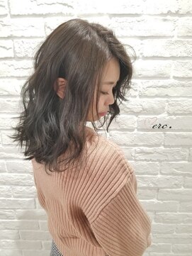 メルク(merc.) ナチュラルアッシュグレー☆ミディ