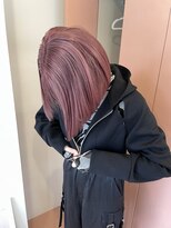 ミテ(mite)&nbsp;ピンクカラー/ボブ/ローライトカラー