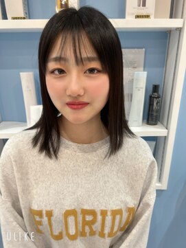 アエメゾン(ae maison) #縮毛矯正#さらさらストレートスタイル