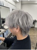 メンズシルバーカラー.