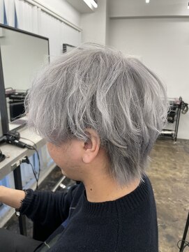 アドラ(ADLLA) メンズシルバーカラー.