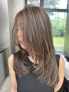 シエロビューティー(CIELO beauty) ハイライトカラーミルクティーベージュケアブリーチダブルカラー