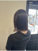 髪質改善/オリーブグレー/ボブ