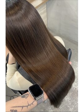 ジーナ 本八幡(Zina) 大人かわいい20代30代40代小顔ショコラベージュ　Zina本八幡