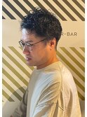 気になるボリュームにポイントパーマ ビジネスマン#3