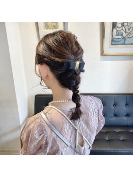 アルマヘアー(Alma hair by murasaki) ◎お呼ばれセット♪編みおろし◎