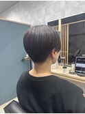 刈り上げマッシュショート