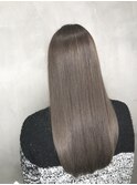 髪質改善ハイトーンカラーレイヤーカット