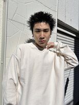 ヒュージ 表参道(huge)&nbsp;スパイキーショート/ニュアンスパーマ/メンズ/メンズパーマ/