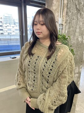 リラクオーレ 三宮 元町(LIRA CUORE) 酸性縮毛矯正×ツヤ感ブラウン