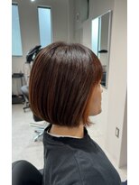 ハーツ 船橋(HEARTS)&nbsp;扱いやすさ◎グラデーションボブ×インナーカラー☆白髪ぼかし可