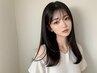 【大好評♪】骨格似合わせカット+髪質改善3stepトリートメント