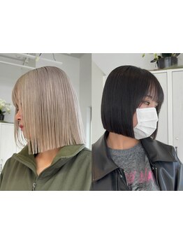 ネガティブ要素をなくした柔らかい"美髪矯正"に仕上げます☆自然で柔らかい質感の縮毛矯正をお試し下さい！