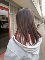 ヘアークリエイションアンズ(Hair creation Andz)&nbsp;ピンク×インナー