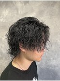 ツイスパウルフ(宮崎/宮崎メンズ/ツイスパ/ウルフ/メンズパーマ)
