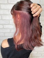 トゥルークリエイション 春日部(True Creation) ピンク系インナーカラー