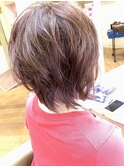 【コトノハ】暖色系カラー　小顔ボブ　センシュアルショート