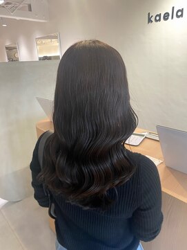 カエラ(kaela) 【kaela 村上】20代30代ヘアスタイル/グレージュ/髪質改善