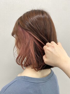 コード 四条河原町駅店(CHORD) ピンク/インナーカラー/ケアブリーチ/韓国風/京都河原町