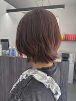 プレジールバイラファブリック(PLAISIR by LA FABRIQUE)&nbsp;くびれボブ×ブラウンベージュ【新村/PLAISIR/草加】