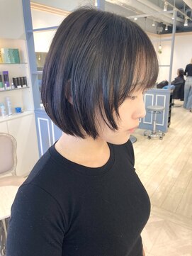 シェノン 赤羽店(CHAINON) 顔周りレイヤー姫カットストレートボブヘア赤羽美容室
