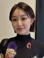 ノイ 銀座(noi)&nbsp;顔周りレイヤーカットグレージュカラーくびれボブショートカット