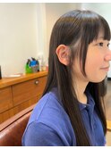 髪質改善ストレート