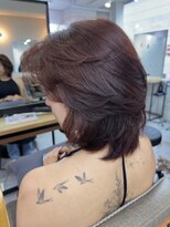 オルカ(ORCA)&nbsp;ココアベージュ/バーガンディ/ショート/髪質改善/縮毛矯正/新宿