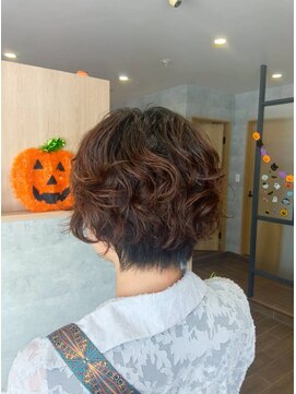 レイビューティー 浜町中央橋店(RAY+beauty) ショート×パーマ