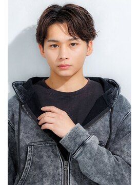 ニュアンスーパーマ／マッシュスタイル