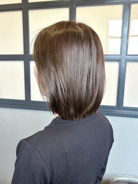 黒髪/クラゲヘアー/オリーブグレー/小顔/ココアベージュ/岡山