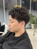 ウィル バイ ブラウン(Vir by Brown)&nbsp;MEN’S HAIR/サーフカール/刈り上げセンターパート/藤沢