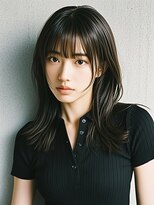 エイチ ウルフカット 大阪梅田(811) 50代ハンサムショートショートバレイヤージュクラゲヘアパーマ