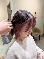 アヴァンスアンス 広島袋町店(AVANCE.ens)&nbsp;【Face framing】ミディアムレイヤーカット/広島袋町
