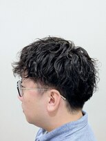 夜髪&nbsp;カールが美しい。しっかり動くパーマヘア