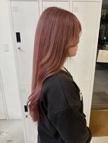ジジ 宇都宮(Gigi)&nbsp;1ブリーチでできるピンクベージュカラー♪♪