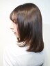 カット＋お顔周りだけ縮毛矯正　￥9500→￥7600