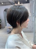 【畑中正敏】シースルーバング×丸みショート