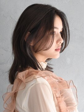 アース 名取店(HAIR&MAKE EARTH) ミディアムレイヤー