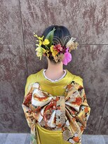 イム(IMU)&nbsp;成人式着付け＋ヘアセット