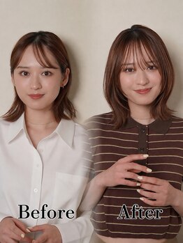 ロッカ 銀座中央通り店(LOCCA)の写真/スタイリスト全員が資格保持、骨格診断とパーソナルカラーで一人ひとりに似合うスタイルをご提案！